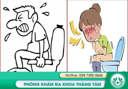 Tại sao bị đi vệ sinh ra máu?